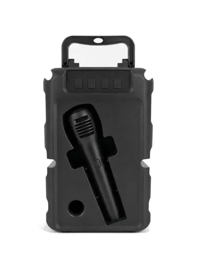 Музыкальная Bluetooth-колонка для караоке с беспроводным микрофоном, портативная