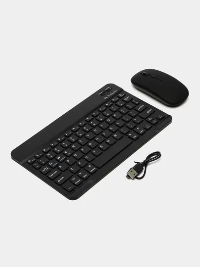 Ультратонкий беспроводной комплект Bluetooth-клавиатуры и мыши Keyboard