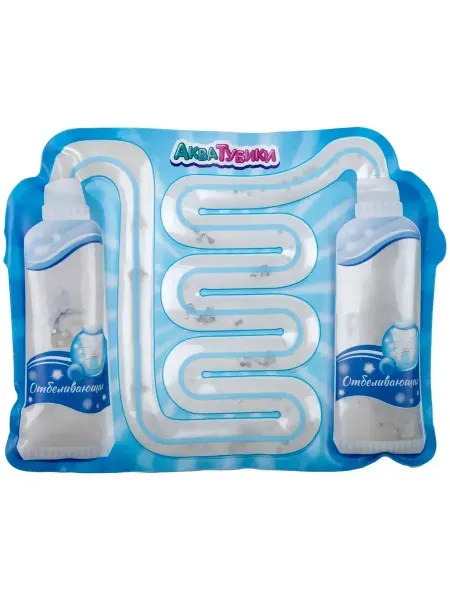1TOY Игрушка антистресс Зубная паста Отбеливающая переливайка
