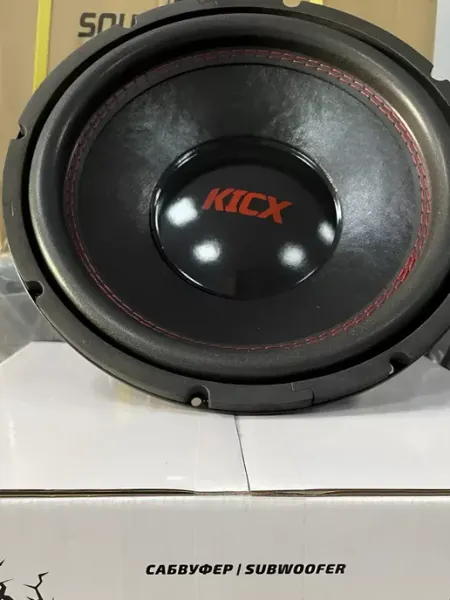 KICX Автомобильный сабвуфер Кикс GT12M (Катушки 2+2) 800w