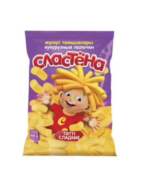 Сластёна Палочки сладкие кукурузные, 400 г