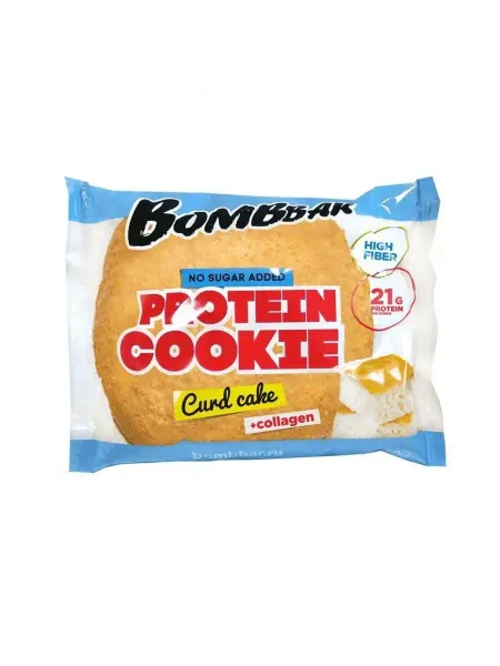 BombBar Печкенье с коллагеном Творожный кекс