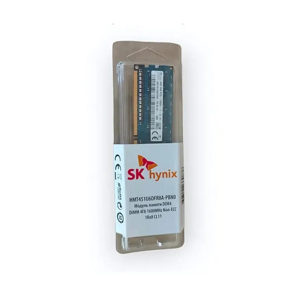 HMT451U6DFR8A-PBN0 Оперативная память Hynix DDR3L DIMM 4Гб 1600MHz Non-ECC 1Rx8 CL11
