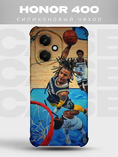 PRINTberries Чехол на Honor 400 Баскетбол силиконовый