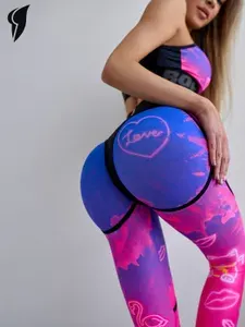 Легинсы Bona Fide Лосины женские спортивные с пушап эффектом для спорта и фитнеса