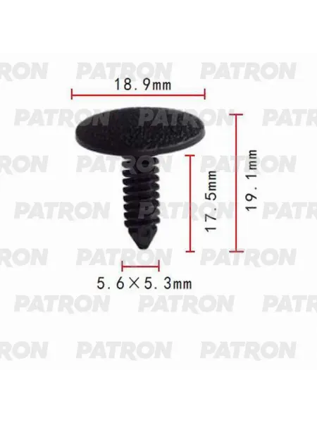 PATRON Клипса Chrysler GM применяемость внутренняя отделка