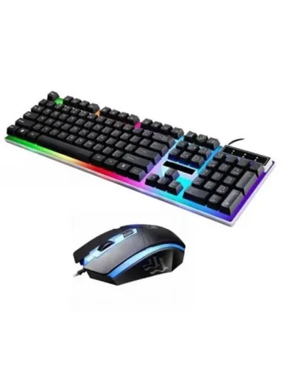 Комплект игровой клавиатуры и мыши с RGB-подсветкой, TF200 - Аксессуары для компьютеров