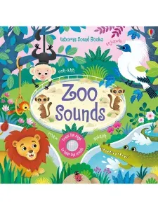 Usborne Books Zoo Sounds звуковая детская книга на английском языке