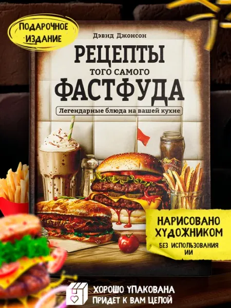 True Books Space Книга рецептов того самого фастфуда