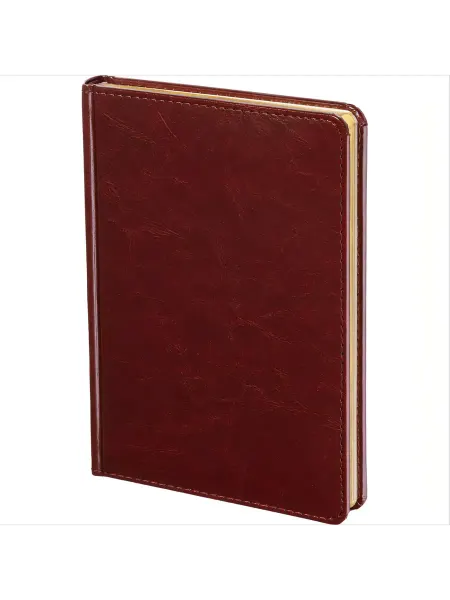 Attache Ежедневник недатированный А5, Sidney бордовый, 136 л
