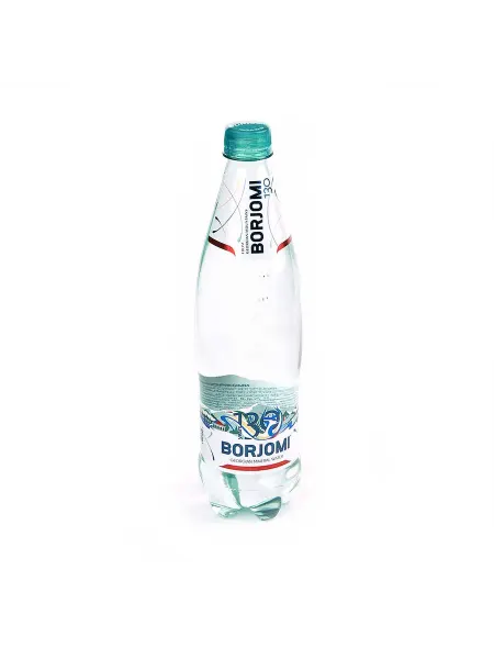 Borjomi Вода минеральная газированная 1 л пластик