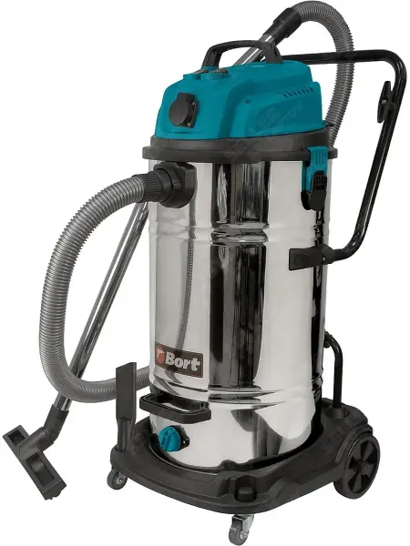 BORT Строительный пылесос с розеткой BSS-2260-TWIN +ПОДАРОК!