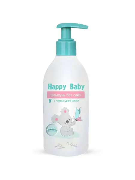Liv delano Happy Baby Шампунь без слез с первых дней жизни, 300г