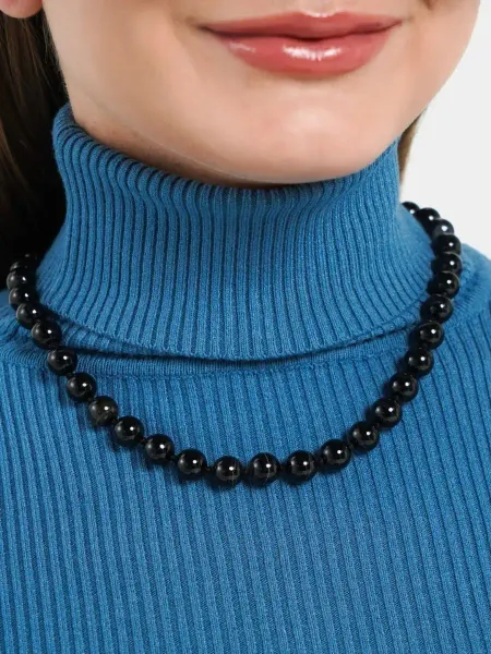 GoldCity Бусы женские из натуральных камней