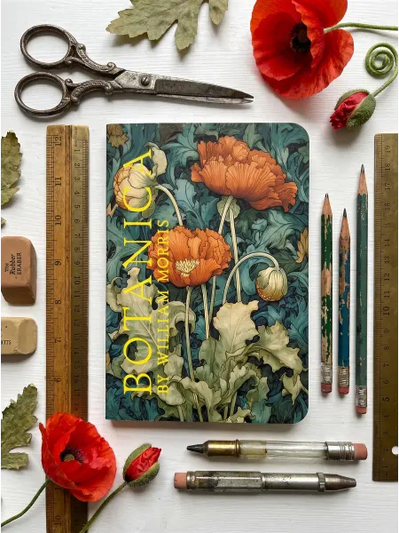 КОНТЭНТ Блокнот 24 л. BOTANICA by William Morris, 1 шт
