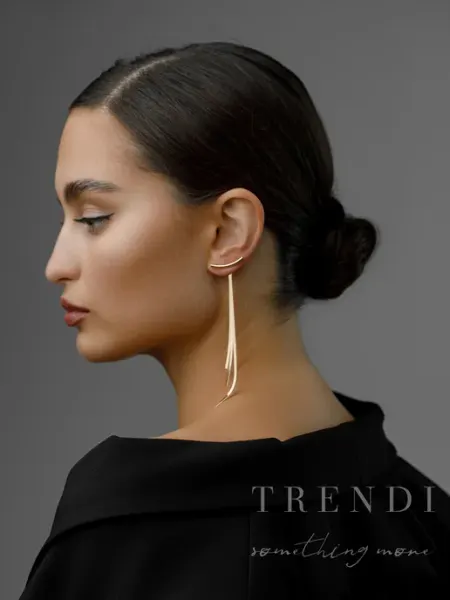 Trendi Серьги бижутерия длинные висячие вечерние