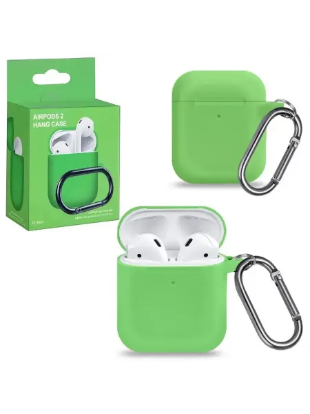 ZawieT Стильный чехол с карабином для AirPods 1 2