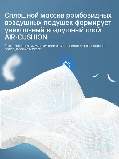 BOTARE подвесные бумажные салфетки с воздушной подушкой 155mm*175mm - 4 слоя 320 листов - Салфетки