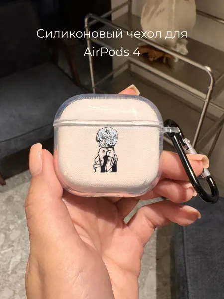 Mama Seller Чехол на AirPods 4 Евангелион