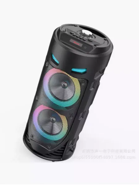 Портативная колонка с караоке Bluetooth Колонка беспроводная с подсветкой и караоке