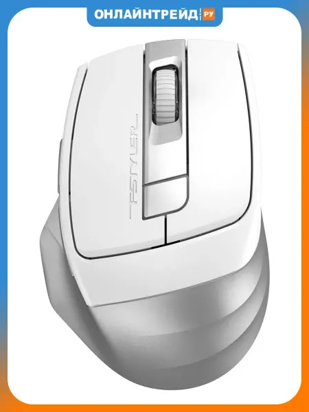 A4TECH Мышь беспроводная Fstyler FB35C Icy White