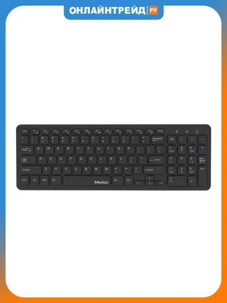 Meetion Клавиатура WK410 беспроводная Black