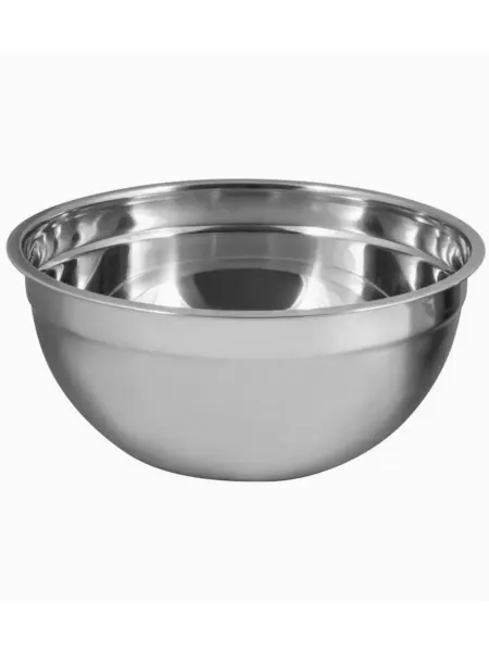 Mallony Миска Маллони BOWL-RING-26 из стали, цвет хром, 4л, 2 шт