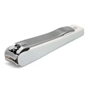Zinger Книпсер (SLN-604-C3 white box) большой в пластмассовом футляре,щипцы для маникюра и педикюра,маникюрно-педикюрный инструмент