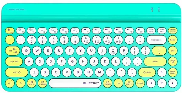 Беспроводная клавиатура A4Tech Fstyler FBK30, зеленый