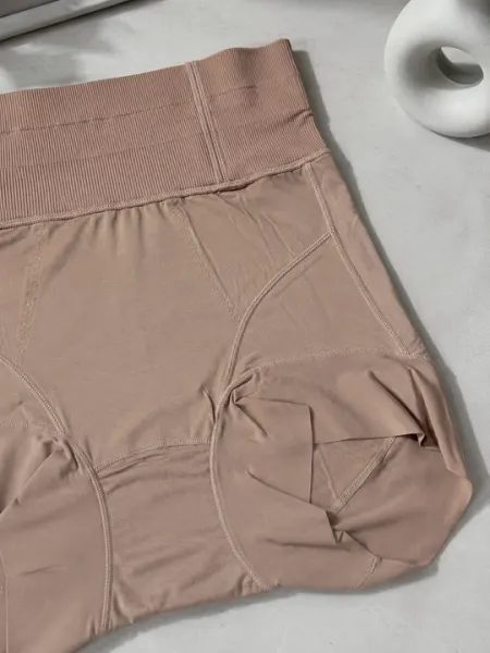 Женские бесшовные утягивающие трусы с высокой талией Slim Fit - Женское нижнее бельё