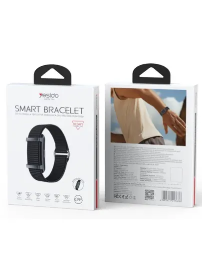Умный браслет Yesido Smart Bracelet IO45, фитнес-трекер, влагозащищенный