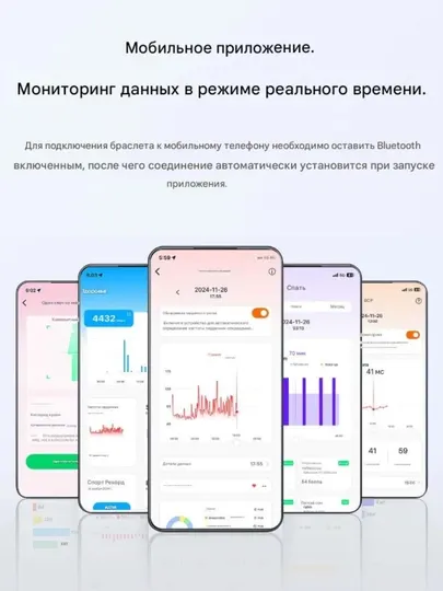 Фитнес-браслет Smart Bracelet — легкий удобный и с неограниченным доступом по подписке WHP