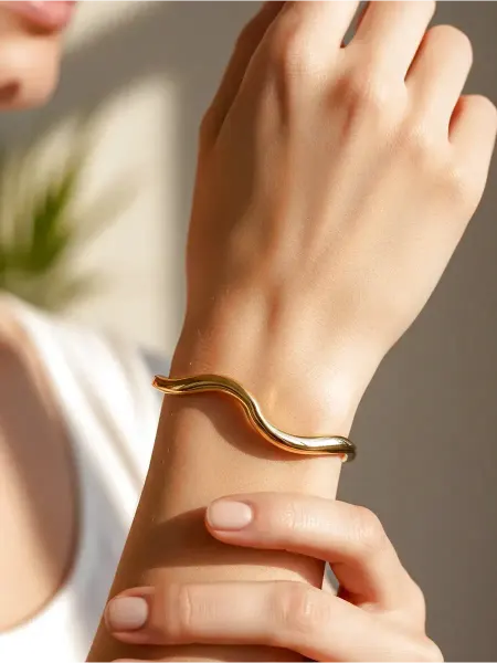 BraceletsMag Стильный регулируемый тонкий браслет на руку