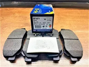 Sangsin Brake Колодки тормозные Передние, арт. SP1671