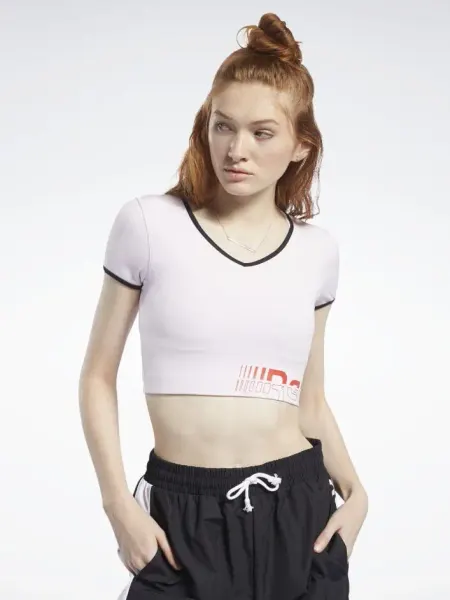 Reebok Футболка WOR MYT Bralette Te PIXPNK