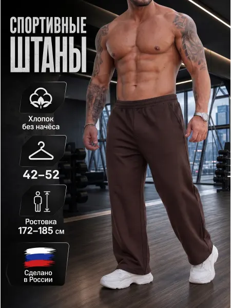 Lao.brand Штаны мужские спортивные прямые