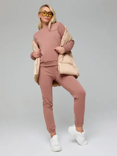 LOOK ME brand Костюм спортивный осенний без начеса
