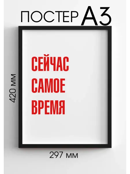 PADARUNAK.BRAND Постер визуализация Сейчас самое время