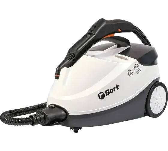Пароочиститель BORT BDR-2500-RR-IRON, с функцией утюга, 1500мл