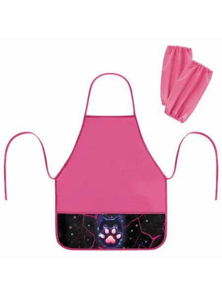 Brauberg Накидка фартук с нарукавниками "Pink lava"