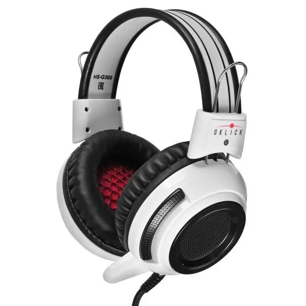 Гарнитура проводная Oklick HS-G300 Armageddon, AH-V1W, 20-20000 гц, 32 ом, 2,3 м (361558)
