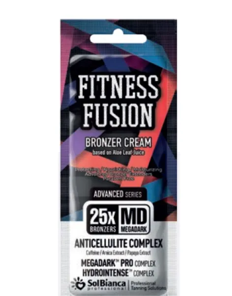 SOLBIANCA Крем для загара в солярии “Fitness Fusion” 25х bronzer, 15 мл