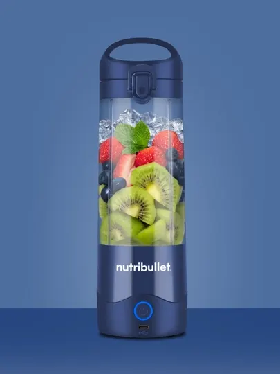 Блендер портативный мини Nutribullet NBP003NBL, аккумуляторный, 475 мл - Измельчение и смешивание