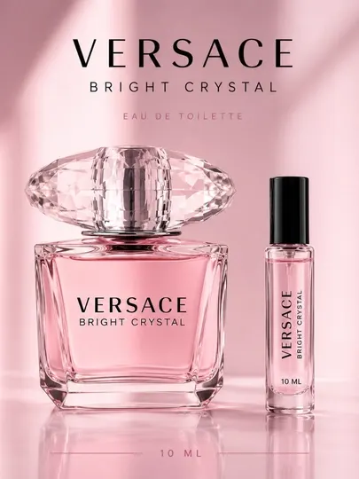 Парфюм Versace - Bright Crystal, женский парфюм для весны и лета