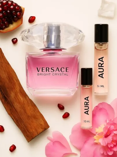 Духи для женщин, духи Versace Bright Crystal, летний осенний распив парфюм