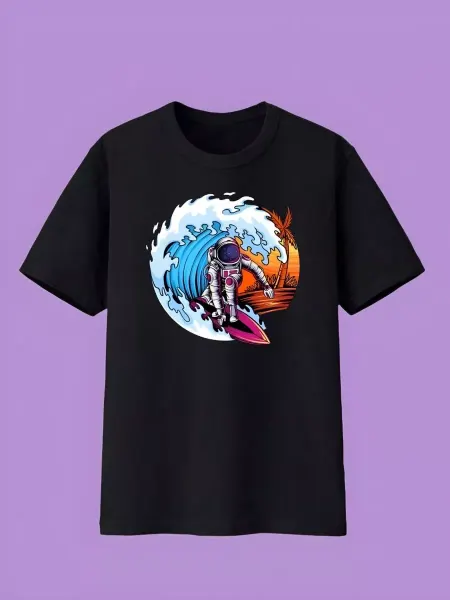 Bright T-shirts Футболка с принтом Серфинг Surfing