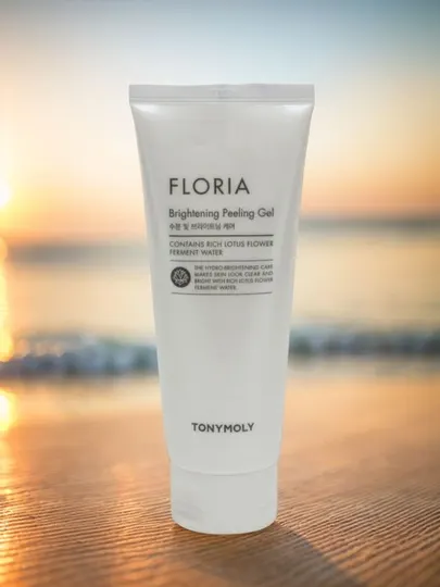 Корейский пилинг-гель для лица FLORIA Brightening Hyaluron Peeling Gel TONYMO