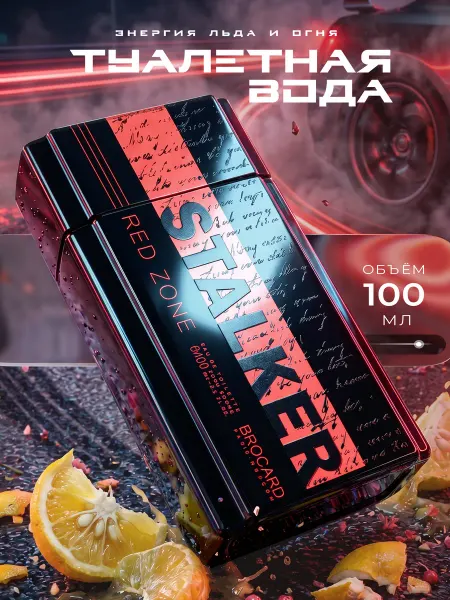 Brocard Духи мужские стойкие STALKER 100 мл White Zone