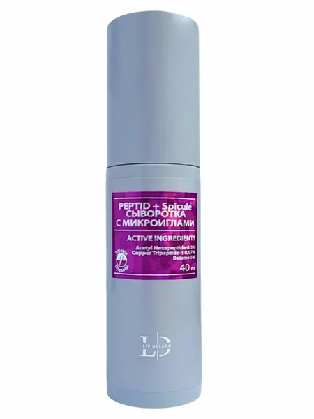 Liv Delano Сыворотка для лица с микроиглами PEPTID+Spicule 40мл