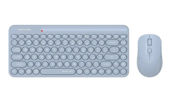 Комплект клавиатура+мышь A4Tech Fstyler FG3200 Air2 синий/синий
